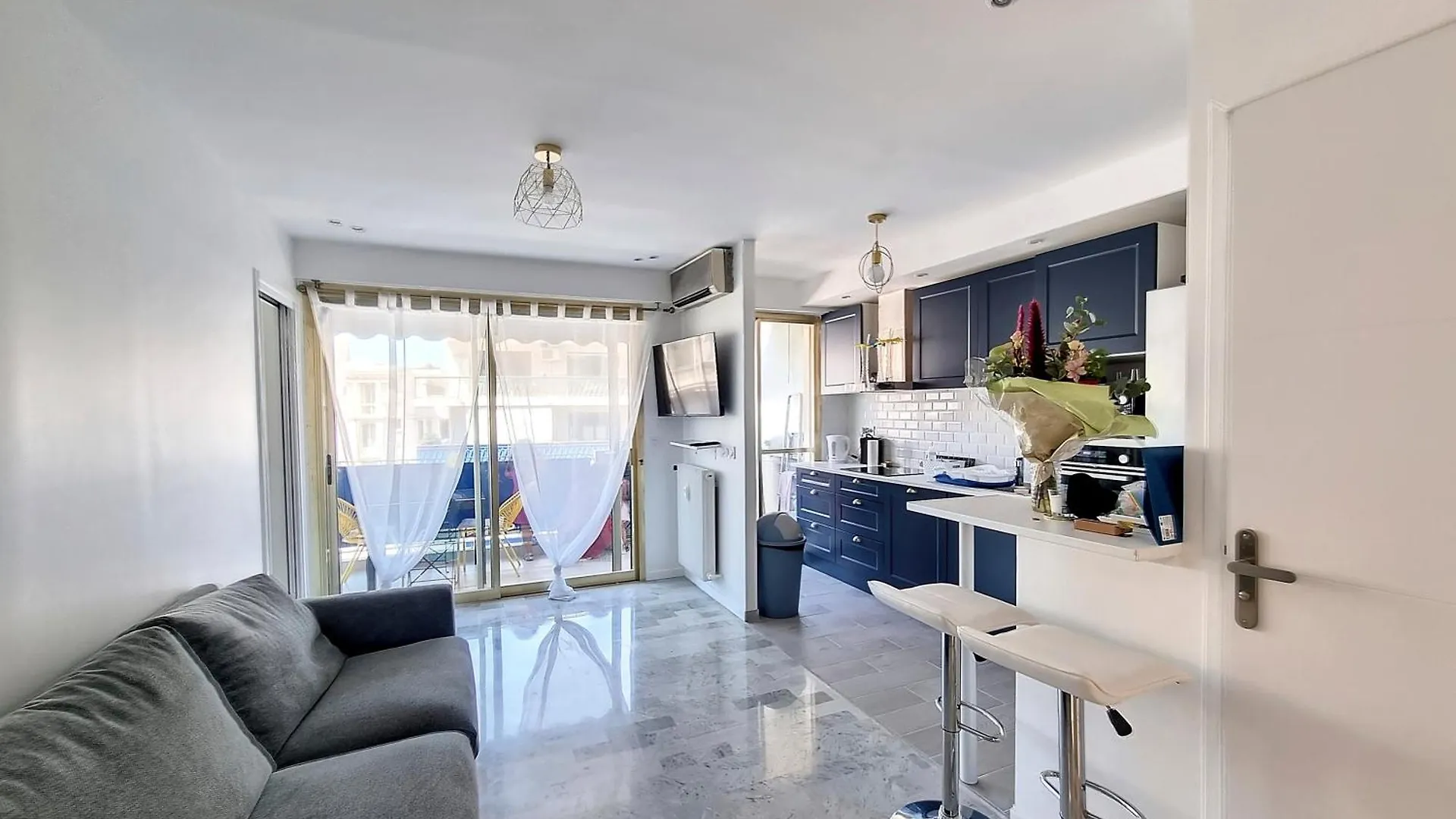 Juan-Les-Pins 150M Des Plages 6 Couchages Parking Apartment